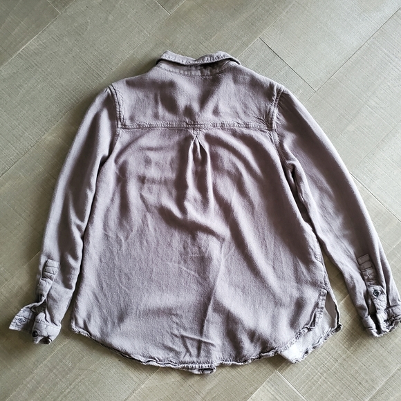 Harlow Grey Button Shirt - Picture 8 of 8